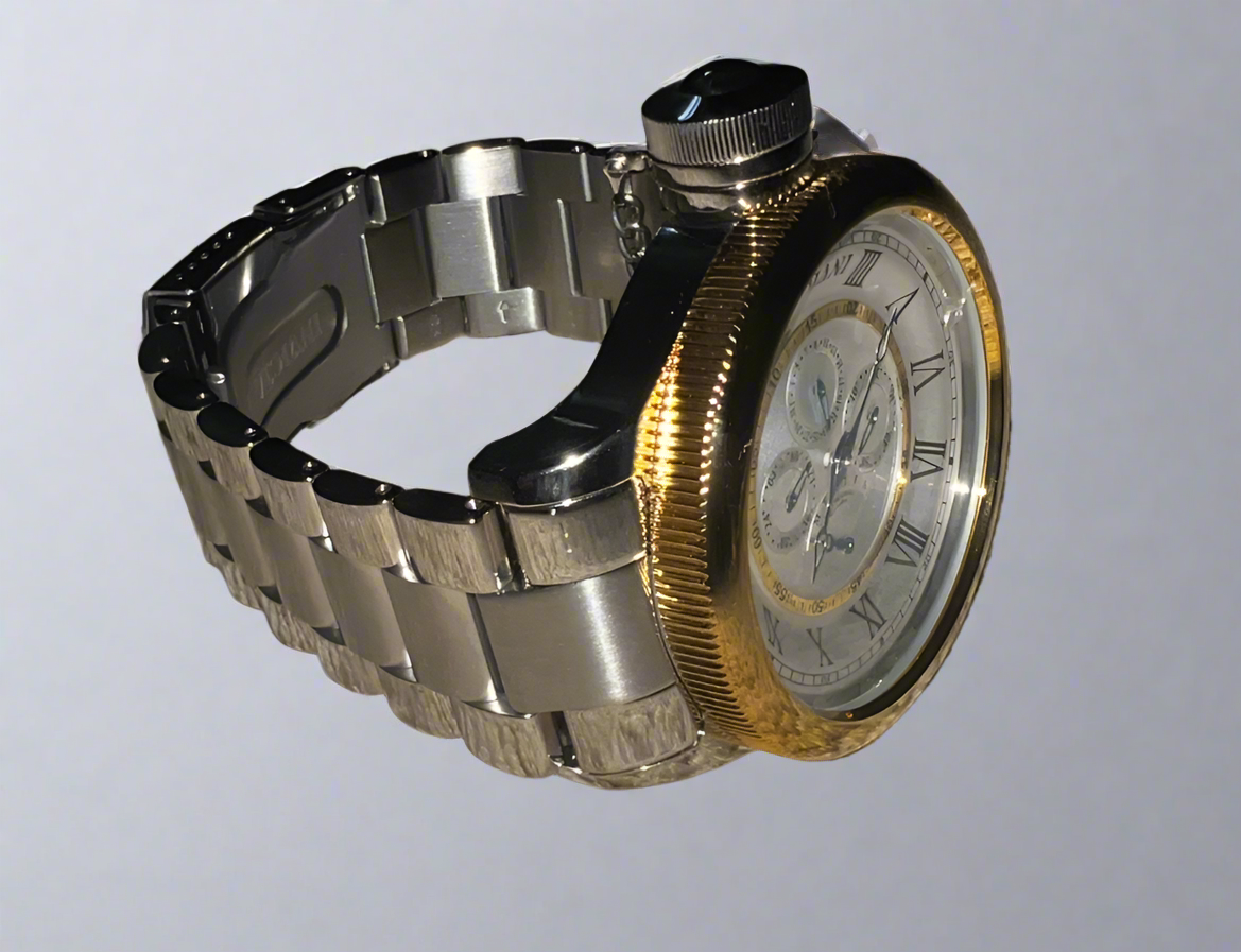 Invicta 15932 Pro Diver Men's 52mm Two-Tone Stainless Steel Day Date Men's Watch