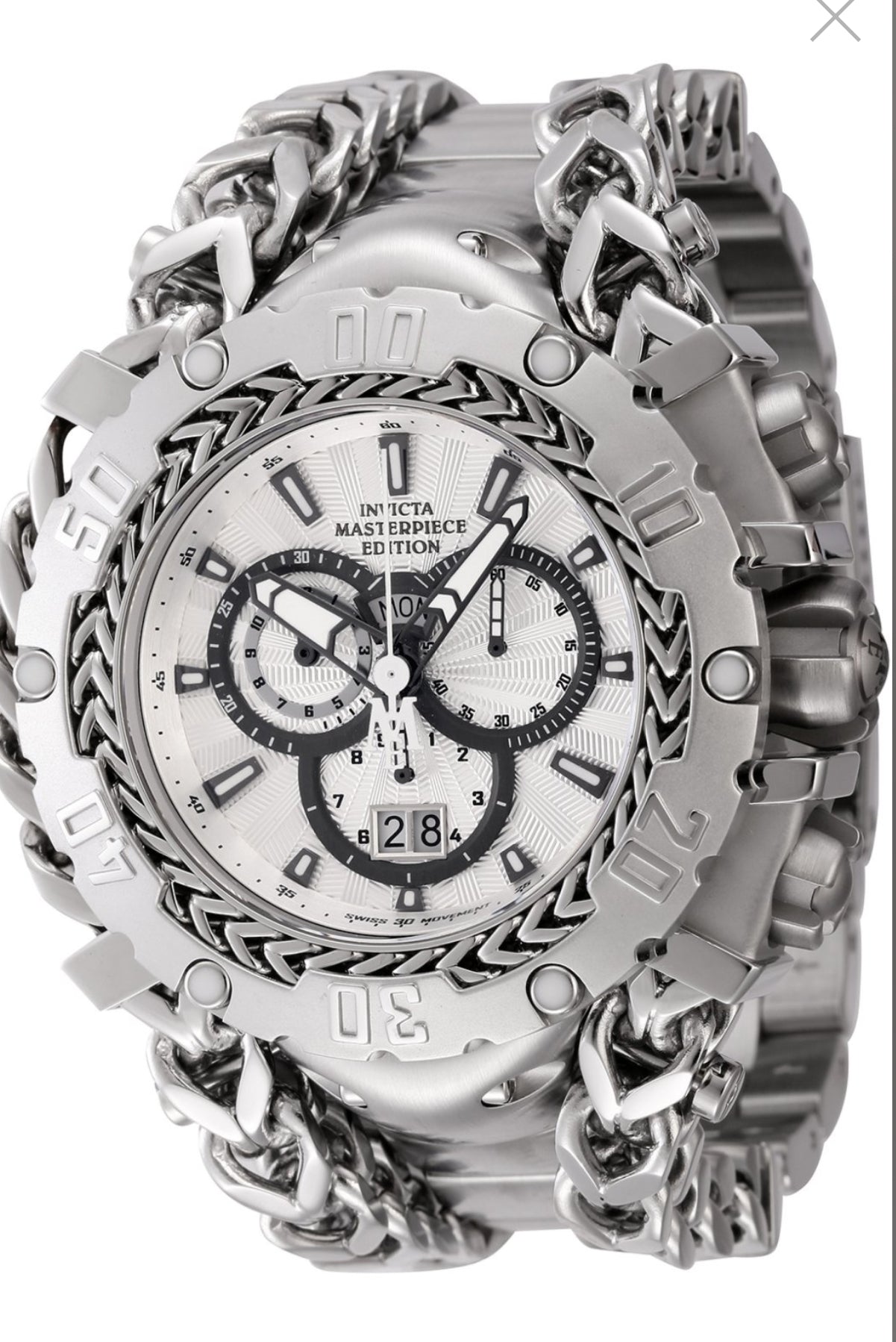 Watch Invicta Gladiator Masterpiece Quartz 58mm 44615 Limited Edition # 66/ 200