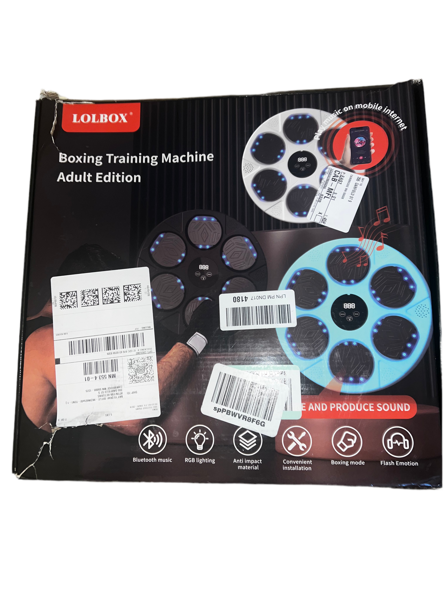 LOLBOX adult training boxing machine