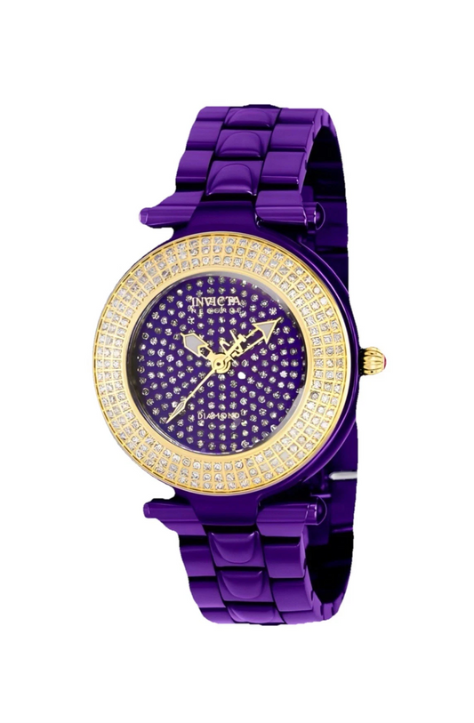 Invicta Subaqua 1.65 Carat Diamond LIMITED EDITION #224/500  Purple Watch