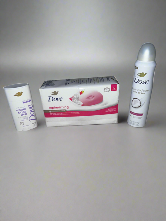 Lot of brand new Dove Products