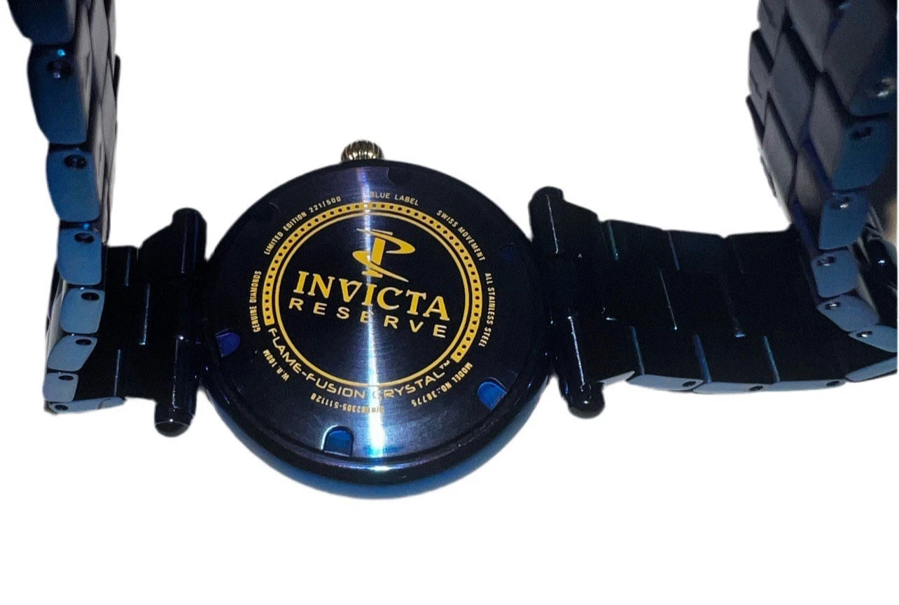 Invicta Subaqua 1.65 Carat Diamond Swiss Watch LIMITED EDITION #221/500