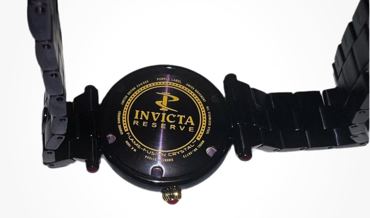 Invicta Subaqua 1.65 Carat Diamond LIMITED EDITION #224/500  Purple Watch