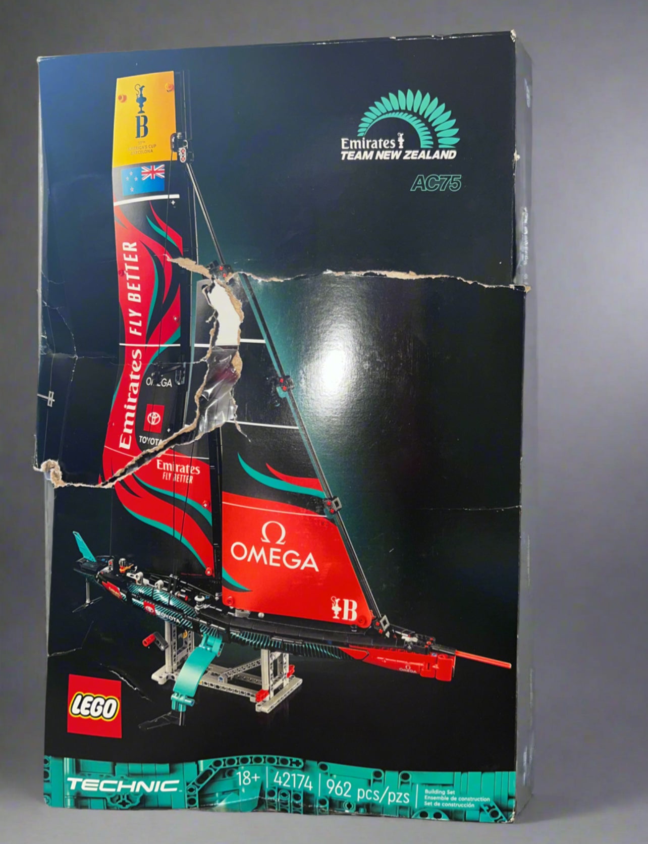 Lego Emirates Team New Zealand AC75 Yacht