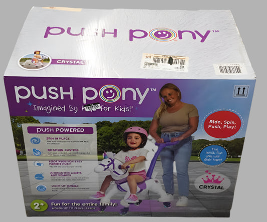 Push Pony named Crystal!
